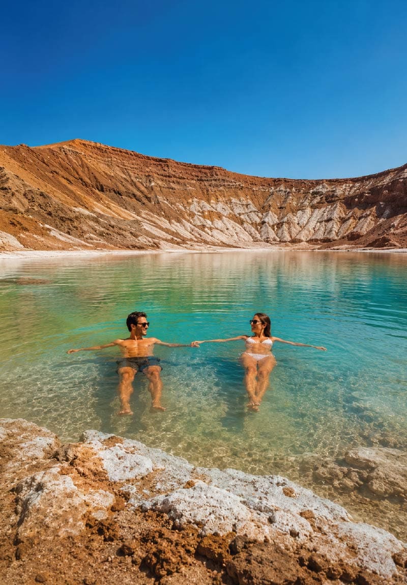 Buracona y el famoso Ojo Azul en Isla de Sal