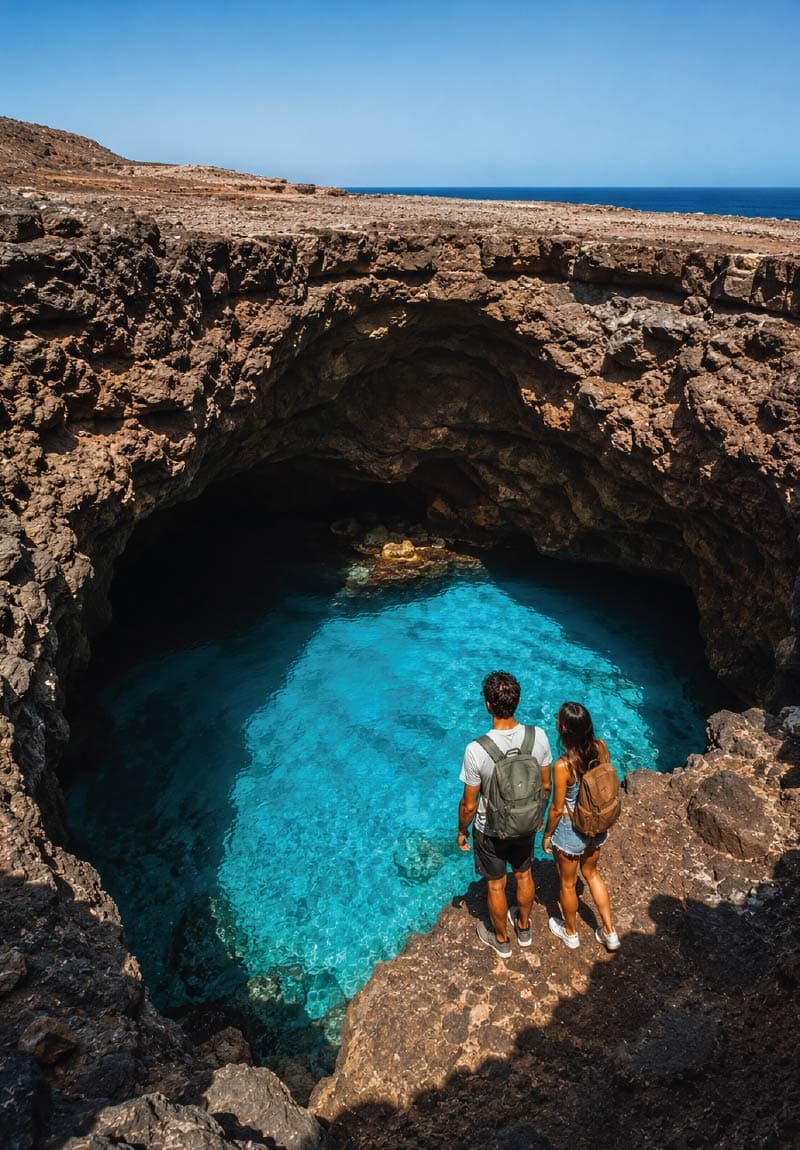 Vacaciones en Cabo Verde con playas de arena blanca